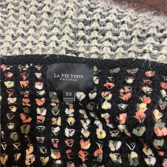 Anthropologie brand LA FEE VERTE PETITES Cardigan So soft Acrylic blend XS EUC - Picture 10 of 15